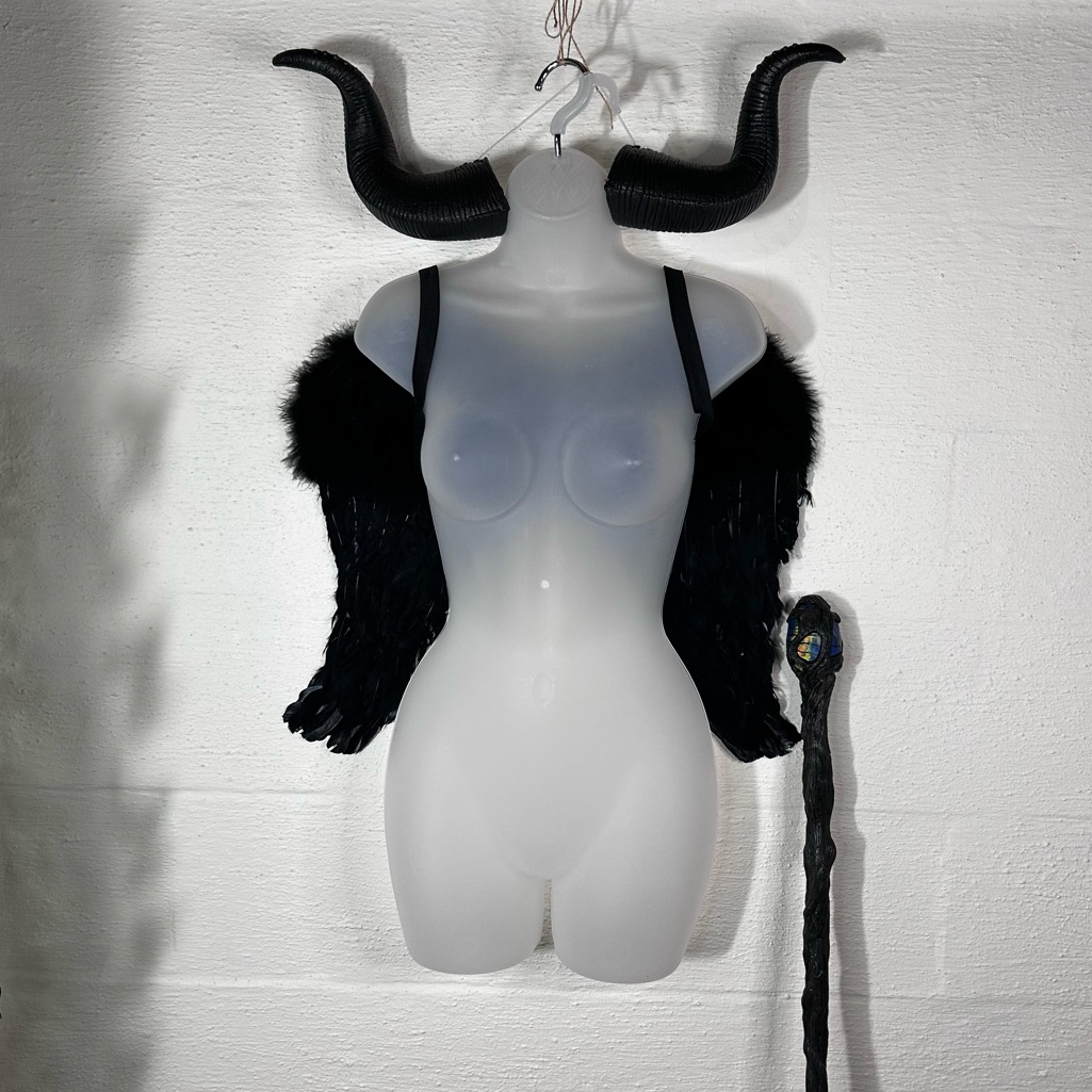 3 Piece Maleficent Costume